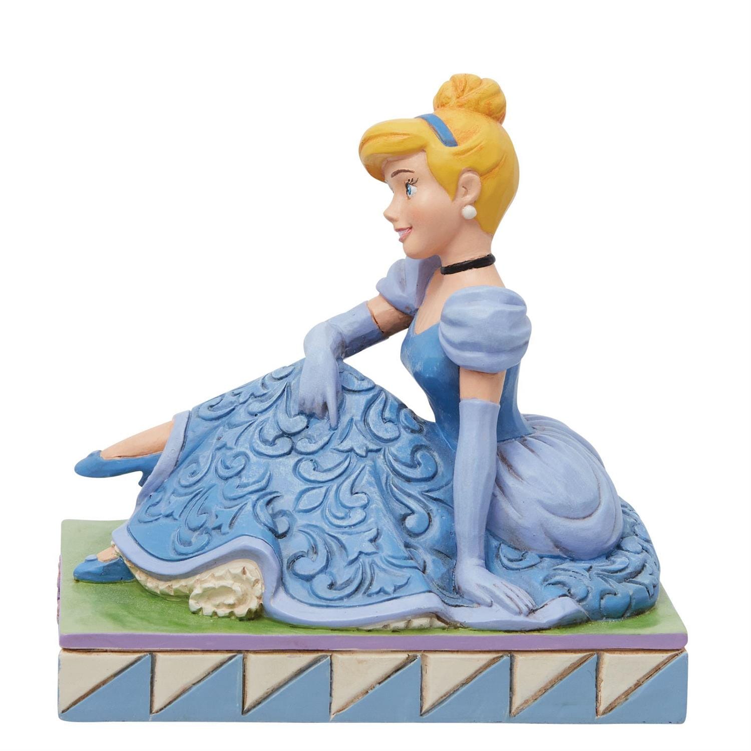 Walt Disney Jim Shore Cenerentola Cinderella seduta - immagine 4