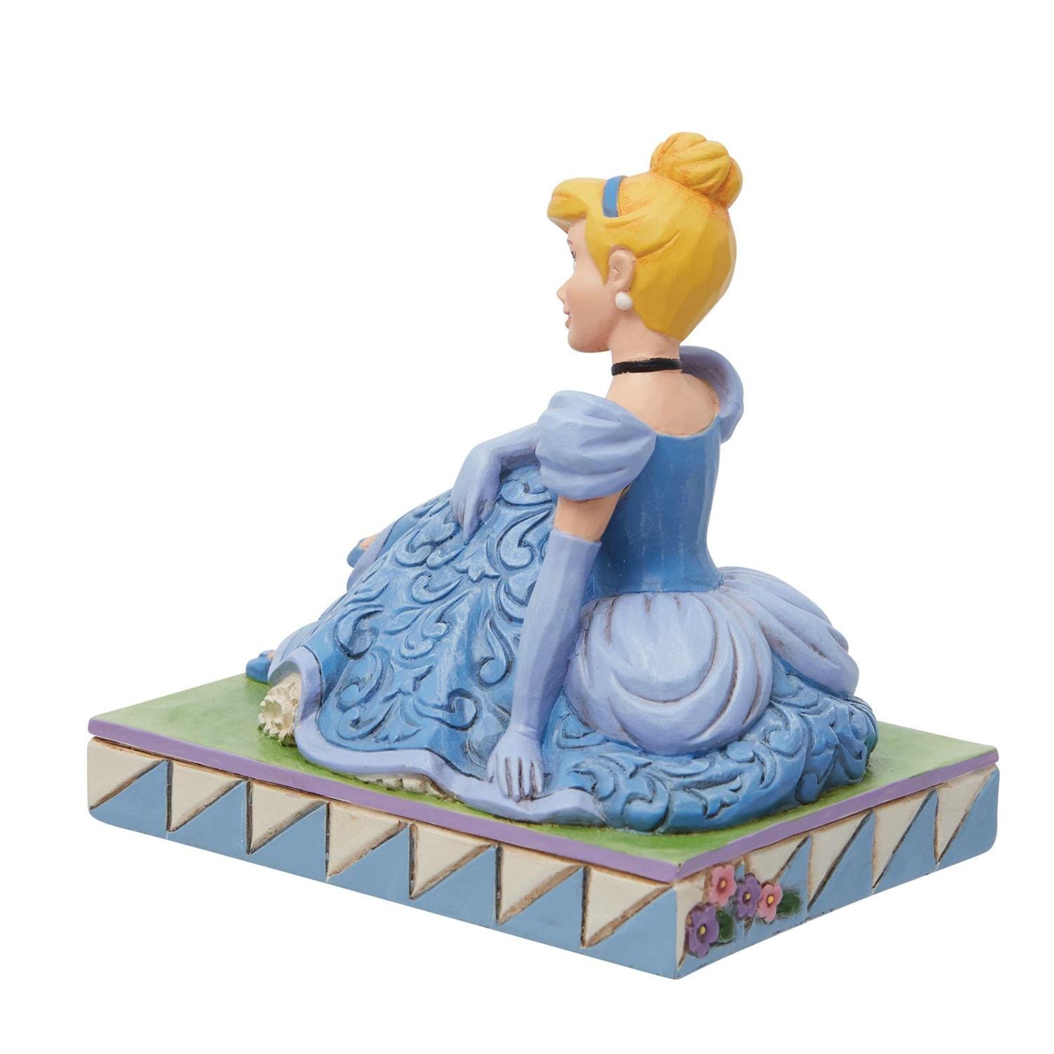 Walt Disney Jim Shore Cenerentola Cinderella seduta - immagine 3