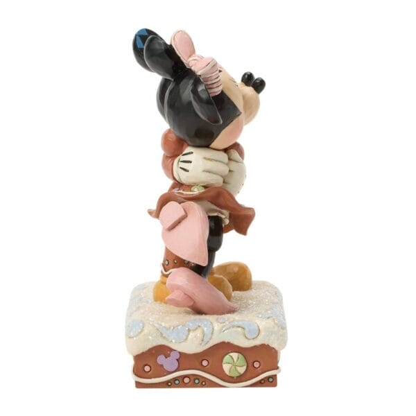 Walt Disney Jim Shore Statuetta Pan Di Zenzero Di Topolino e Minnie Disney Traditions