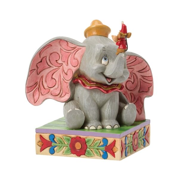 Walt Disney Jim Shore Statuetta Dumbo E Timothy Disney Traditions
