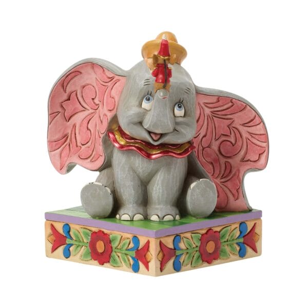 Walt Disney Jim Shore Statuetta Dumbo E Timothy Disney Traditions
