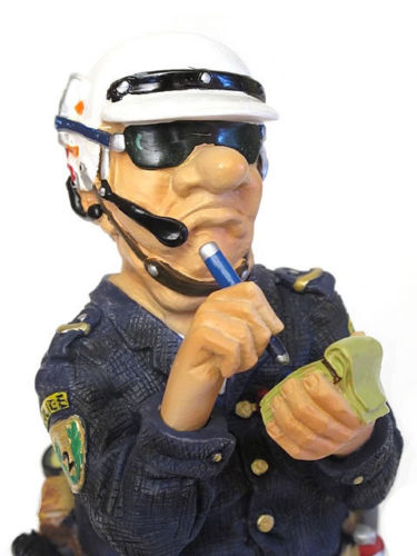 Poliziotto realizzato e colorato a mano - immagine 5