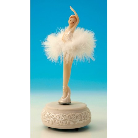 Carillon Ballerina con vestito ruche - immagine 2