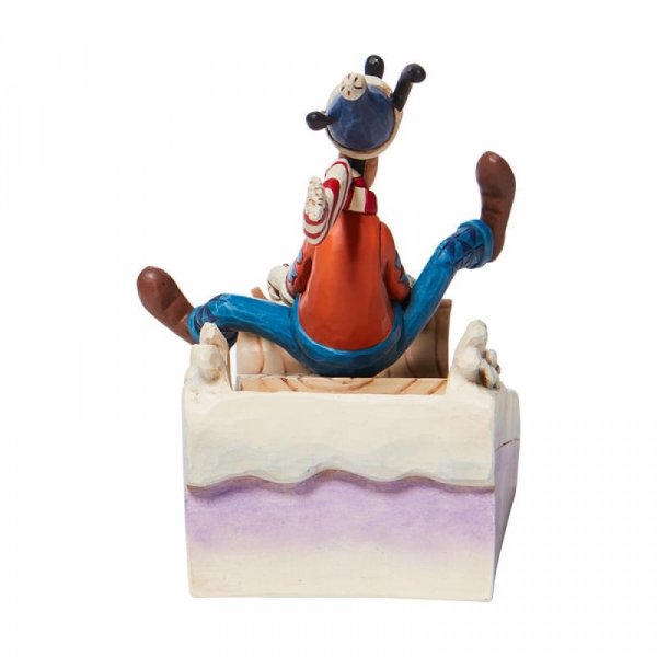 Walt Disney Jim Shore Una gara amichevole Pippo in slitta - immagine 2