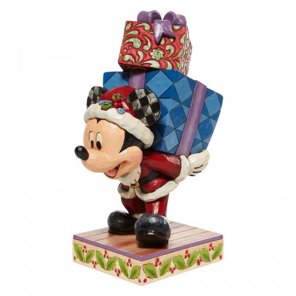 Walt Disney Jim Shore Topolino che trasporta regali - immagine 2
