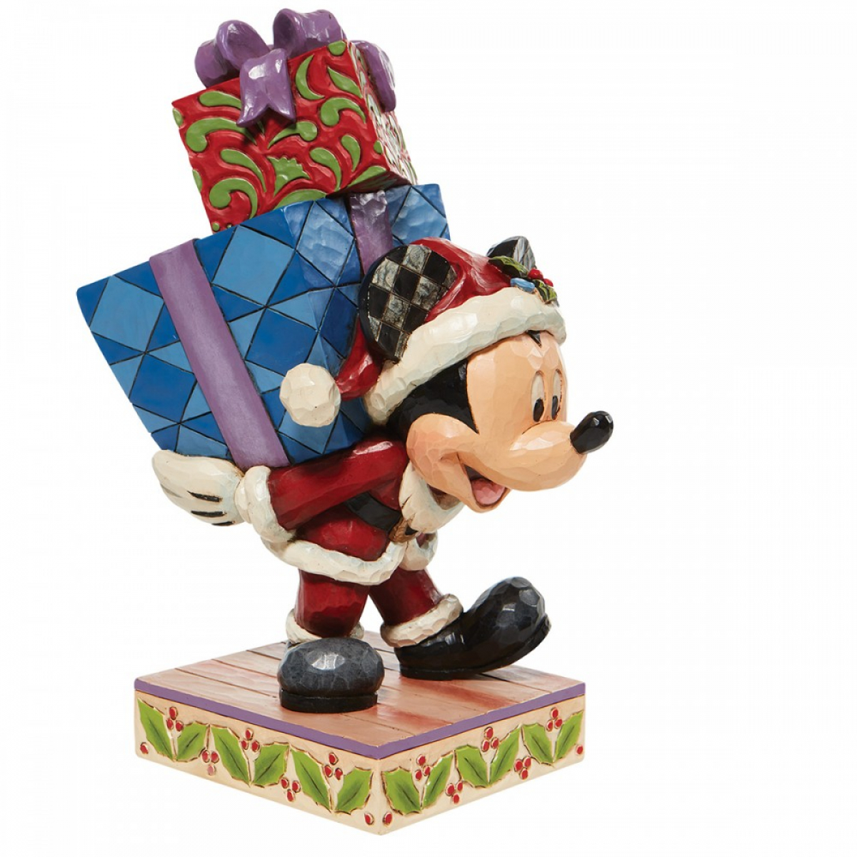 Walt Disney Jim Shore Topolino che trasporta regali