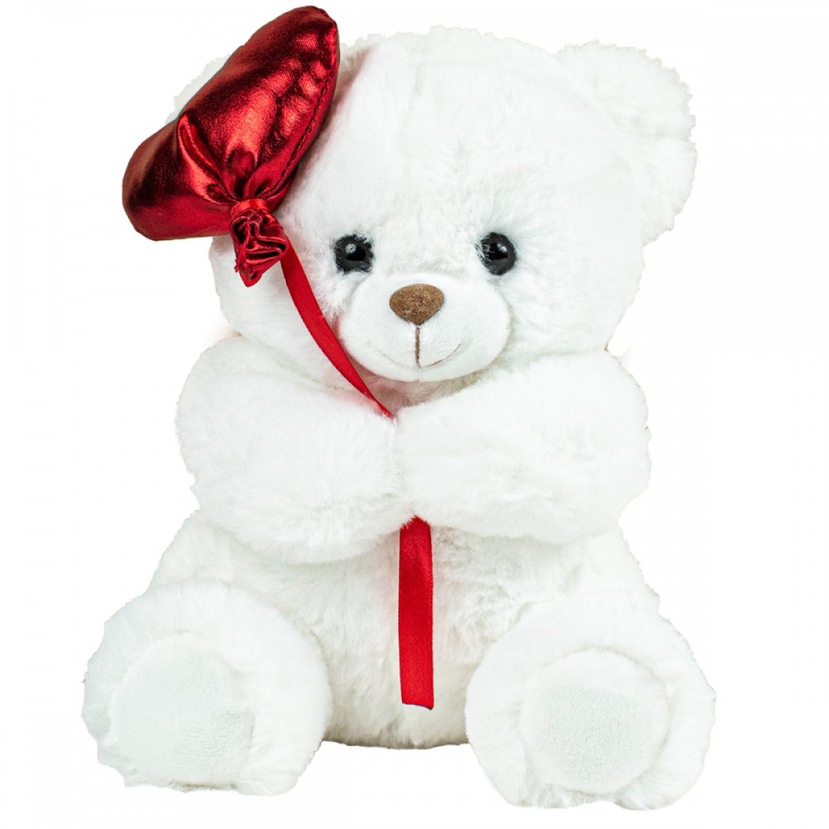 Orsetto con Palloncino cuore rosso