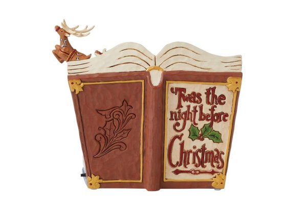 Jim Shore Storybook libro di fiabe della notte prima di Natale - immagine 2