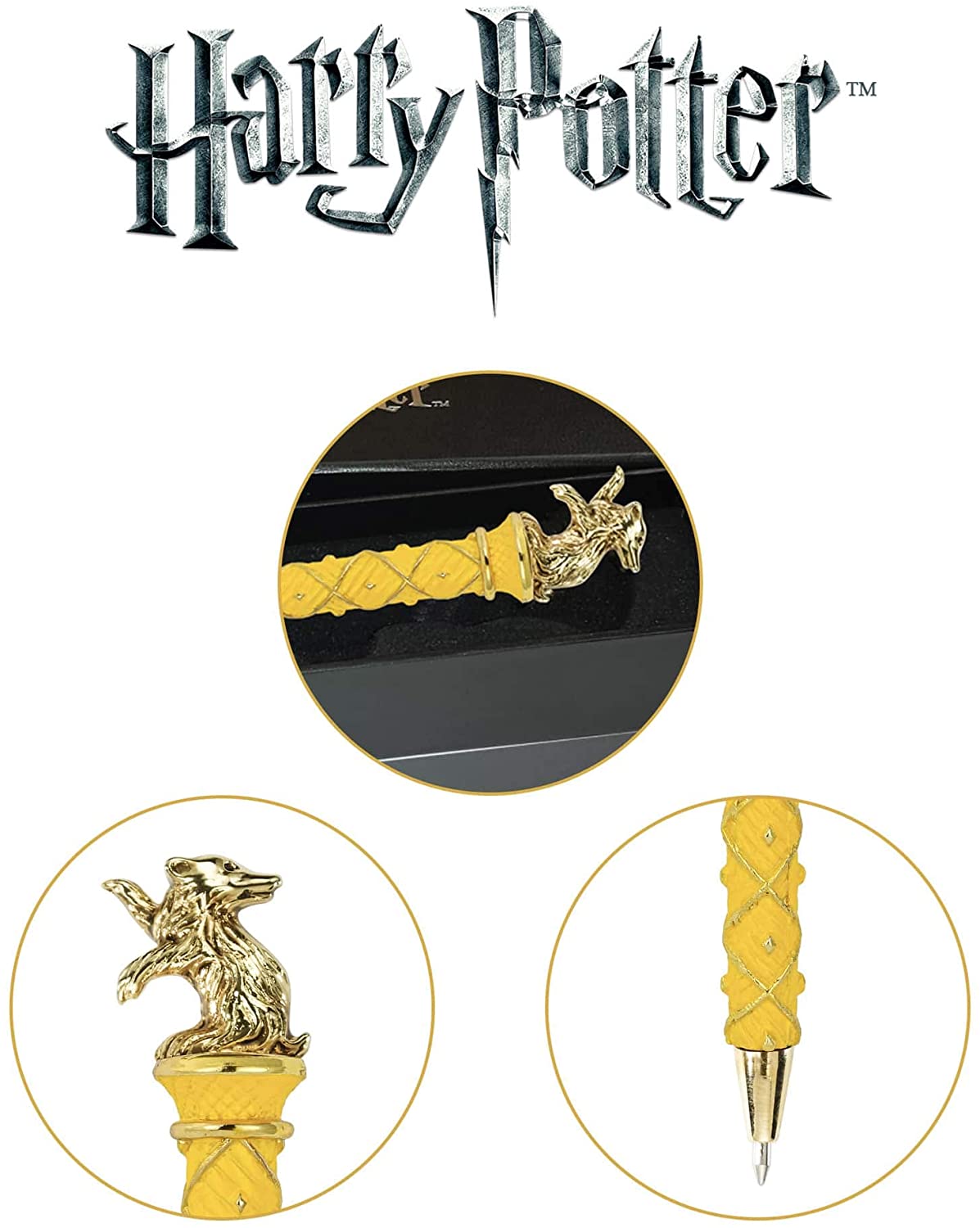 Harry Potter Penna Tassorosso - immagine 4