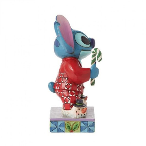 Walt Disney Jim Shore Stitch con pigiama natalizio - immagine 4