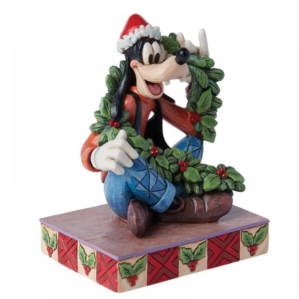 Walt Disney Jim Shore Pippo festeggia il Natale - immagine 3