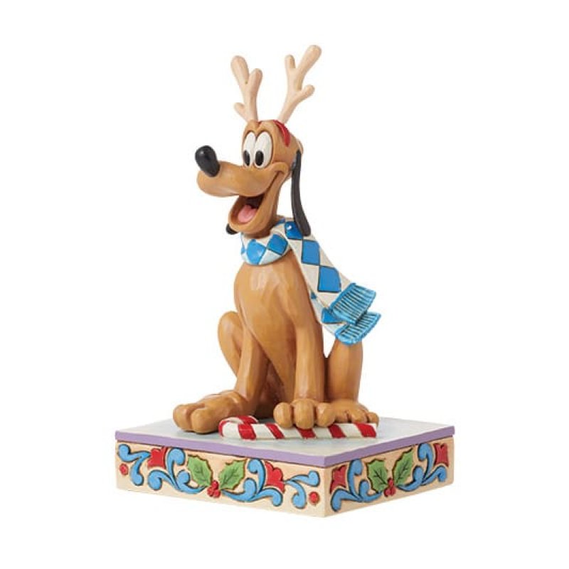 Walt Disney Jim Shore Pluto Natalizio - immagine 2