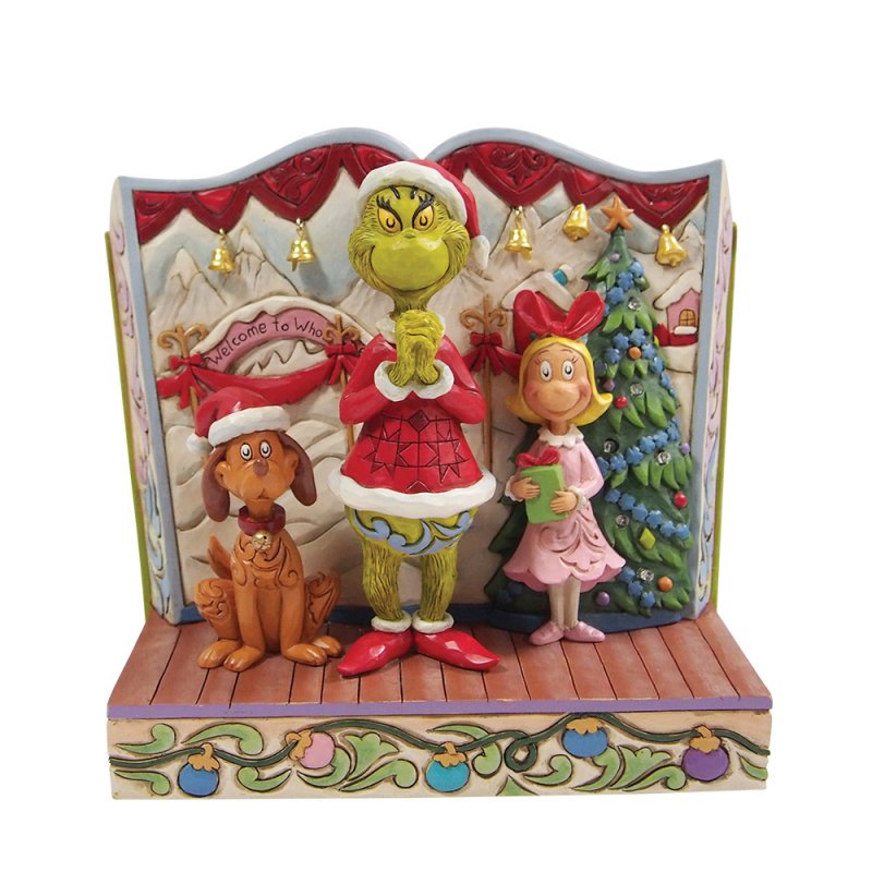 Il Grinch Storybook libro di storie firmato Jim Shore - immagine 2