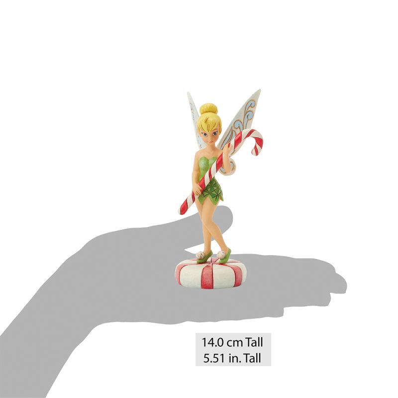 Walt Disney Jim Shore Bastoncino zucchero con Trilli Peter Pan Tinker Bell - immagine 2