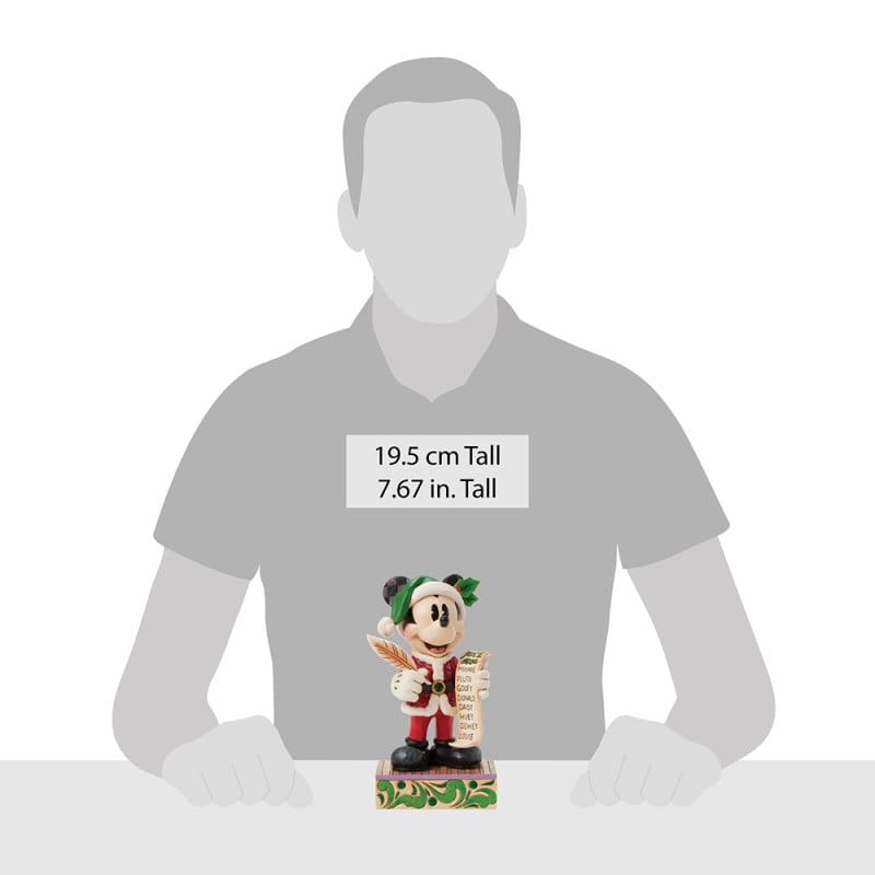 Walt Disney Jim Shore Topolino Natale Mickey Mouse - immagine 2