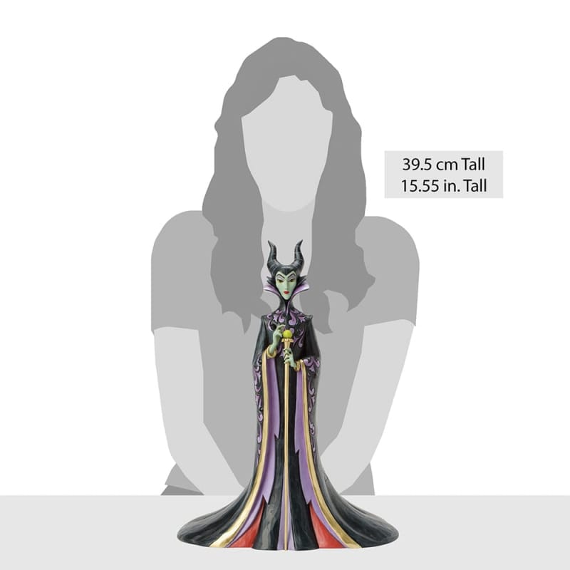 Walt Disney Jim Shore La cattiva vendicativa Maleficent Malefica Deluxe - immagine 3