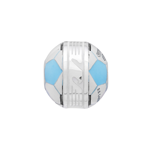 Charm Pallone S.S.Lazio Silver Bicolore - immagine 2