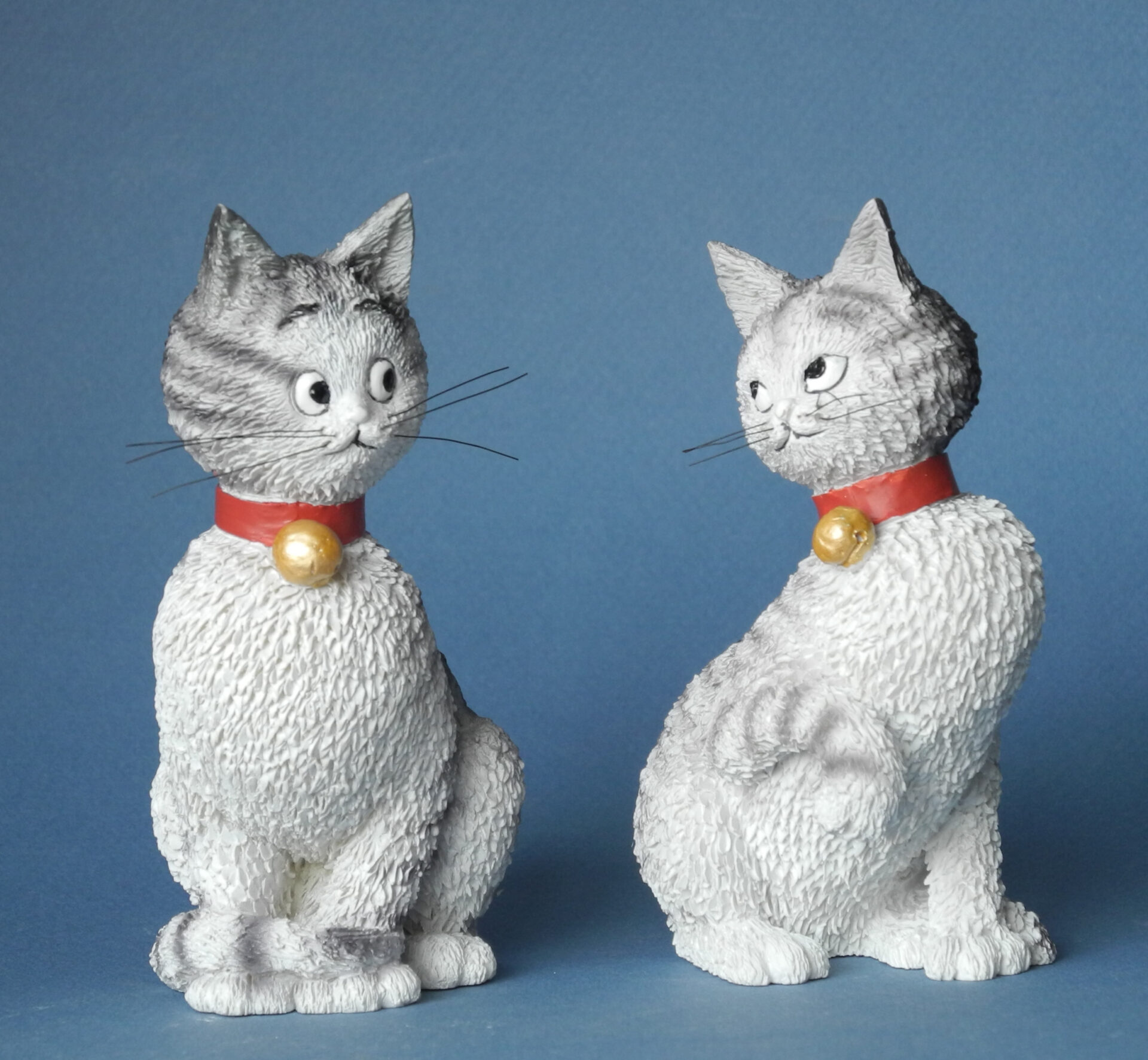 SET Irresistibile Coppia Gatti di Albert Dubout