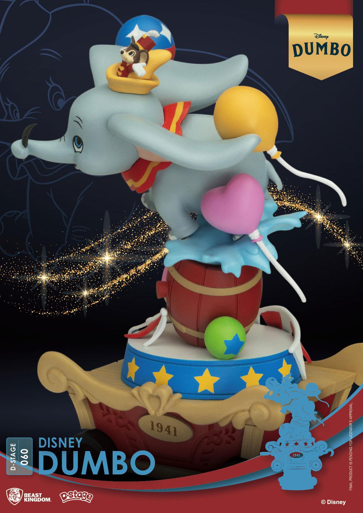 Disney Classic Animation Dumbo Series D-Stage PVC Diorama Diorami Disney - immagine 2