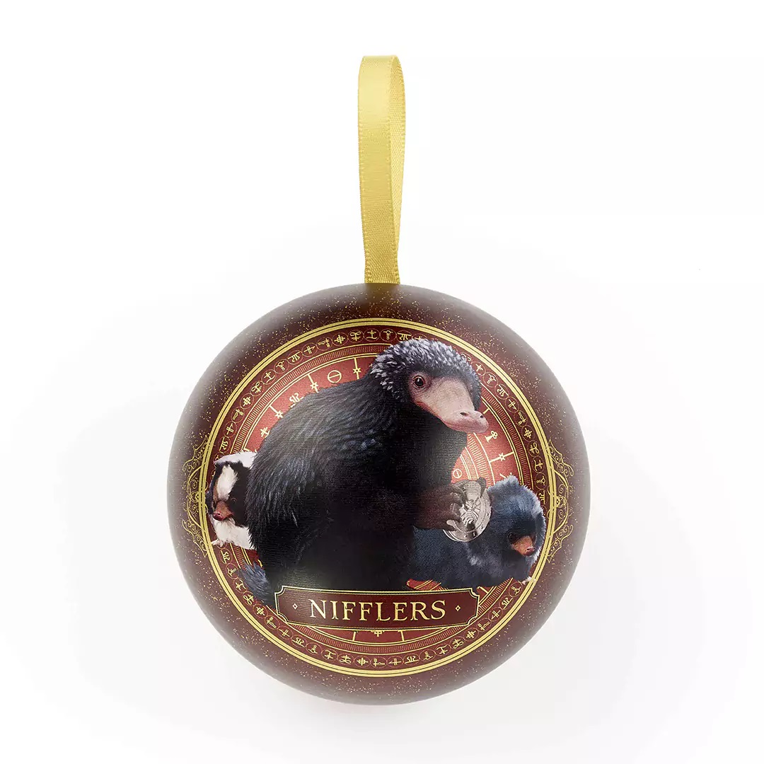 Harry Potter Pallina di Natale Snaso Niffler+Collana