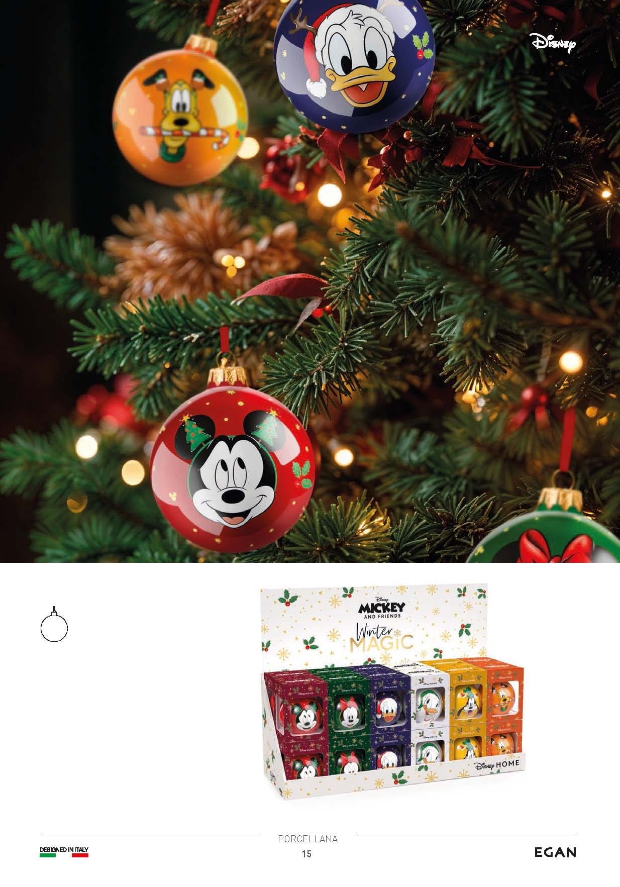 Pallina di Natale con Personaggi Disney Daisy Duck Paperina - immagine 3