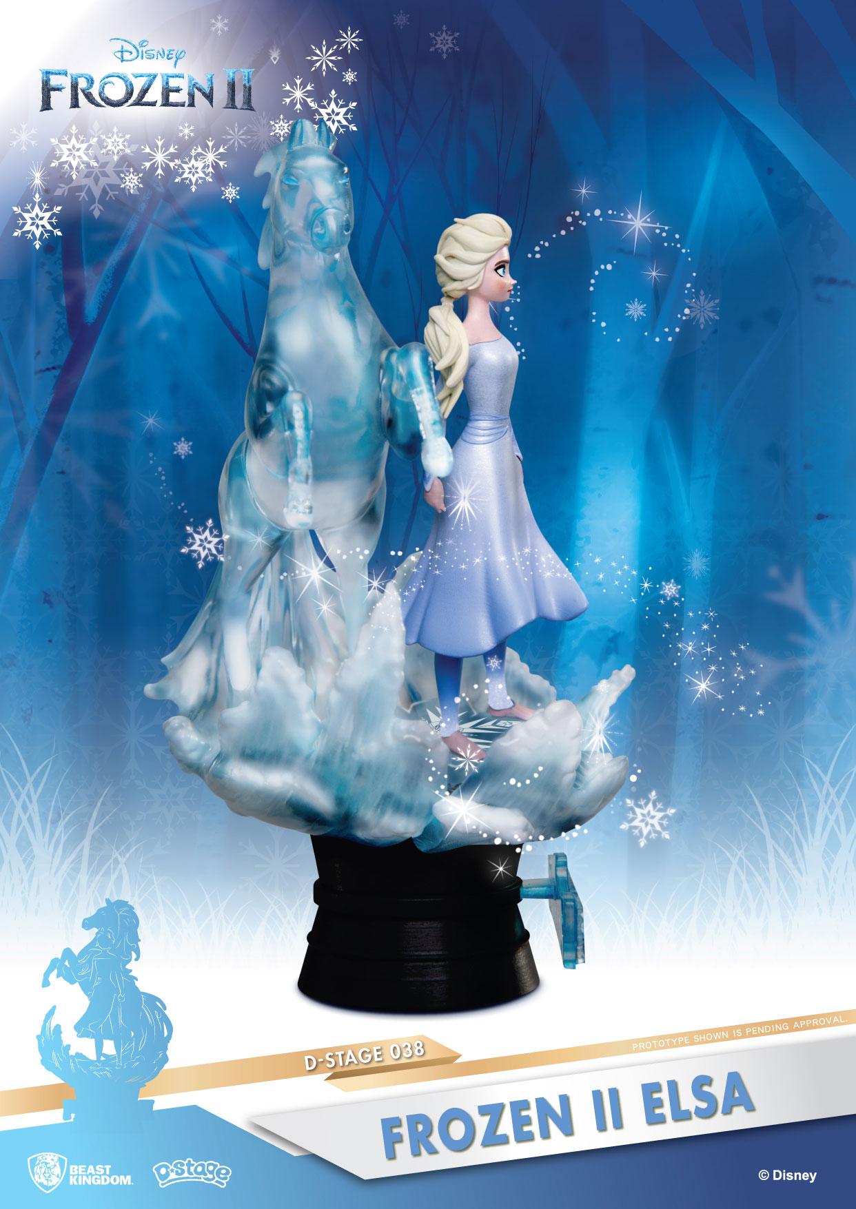 Frozen 2 D-Stage PVC Diorama Elsa 15 cm - immagine 6