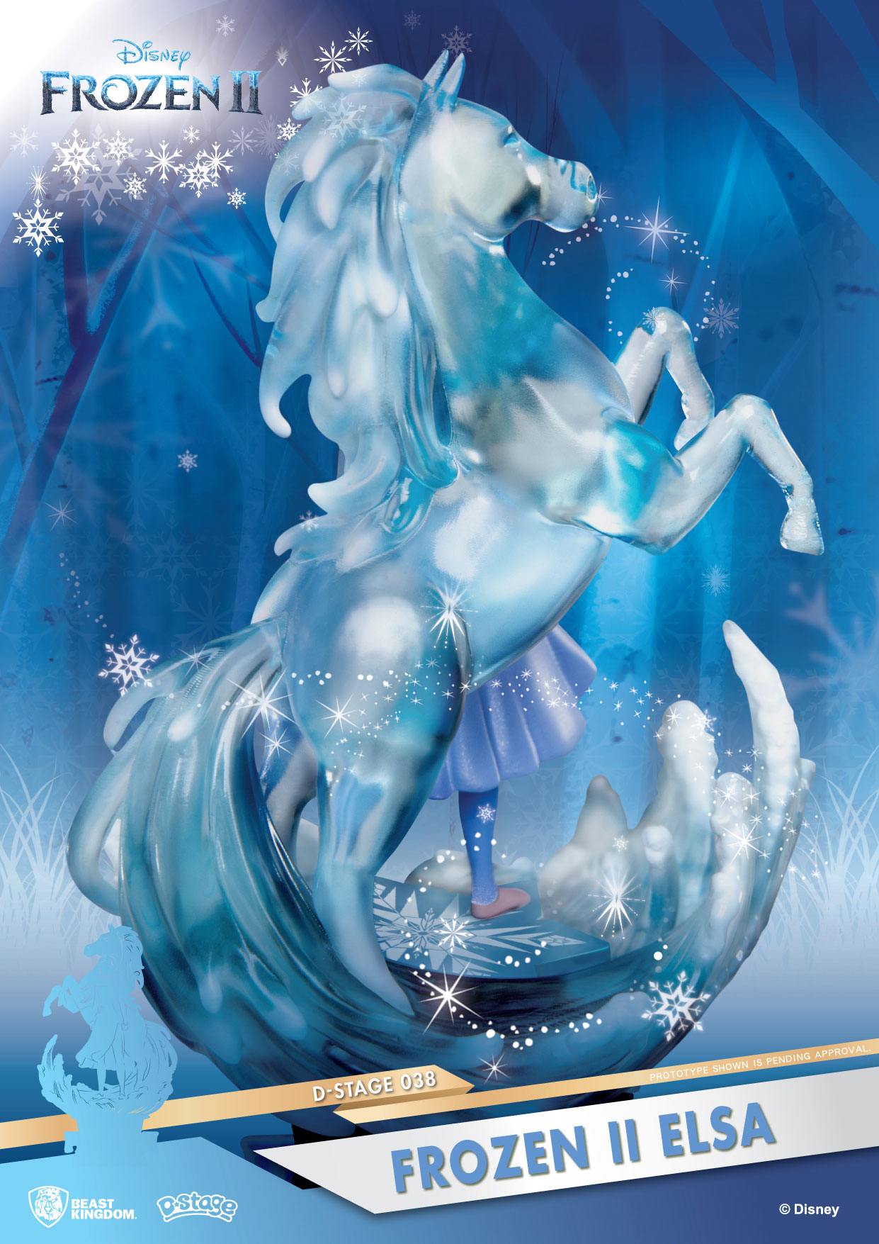 Frozen 2 D-Stage PVC Diorama Elsa 15 cm - immagine 5