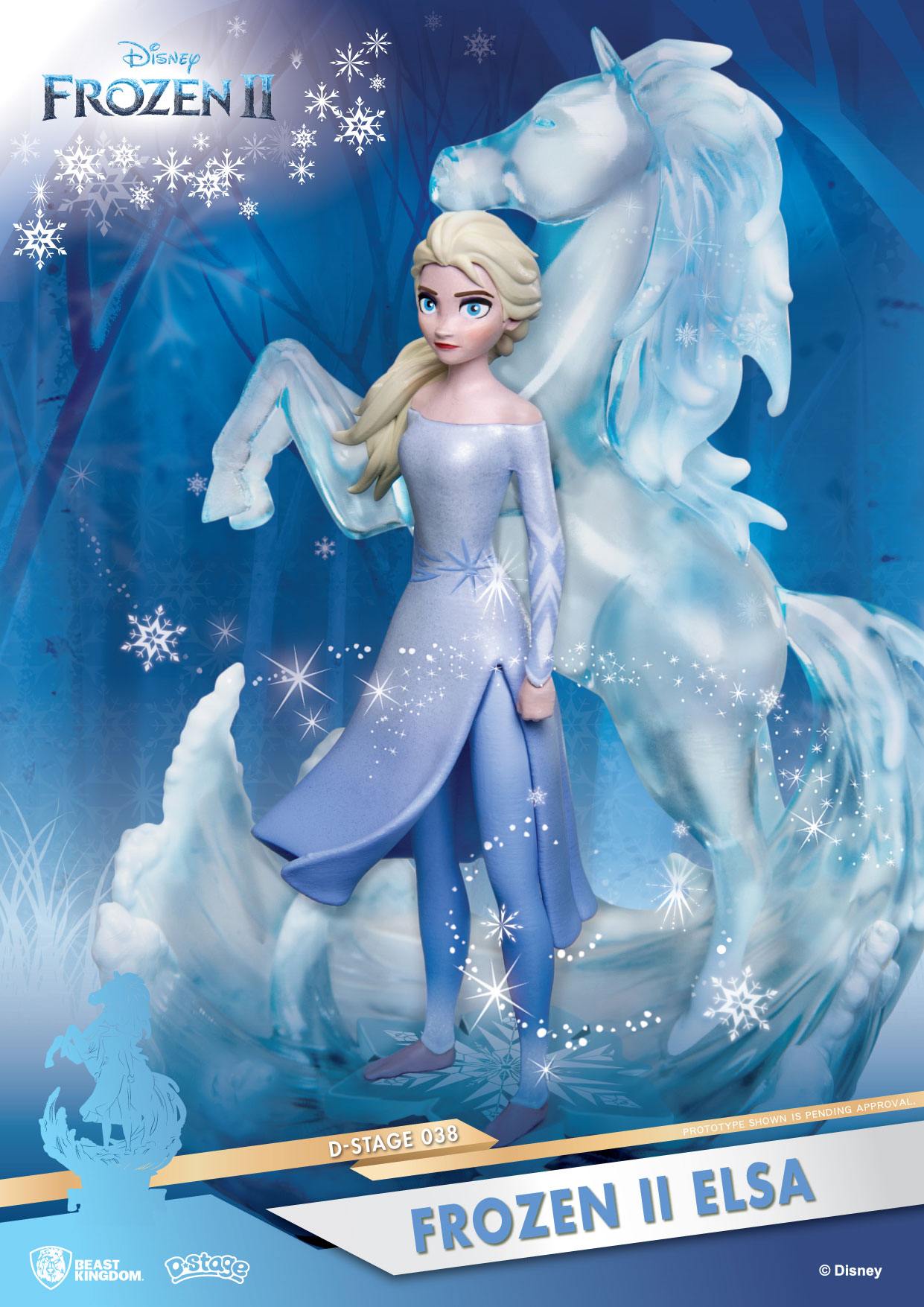 Frozen 2 D-Stage PVC Diorama Elsa 15 cm - immagine 3