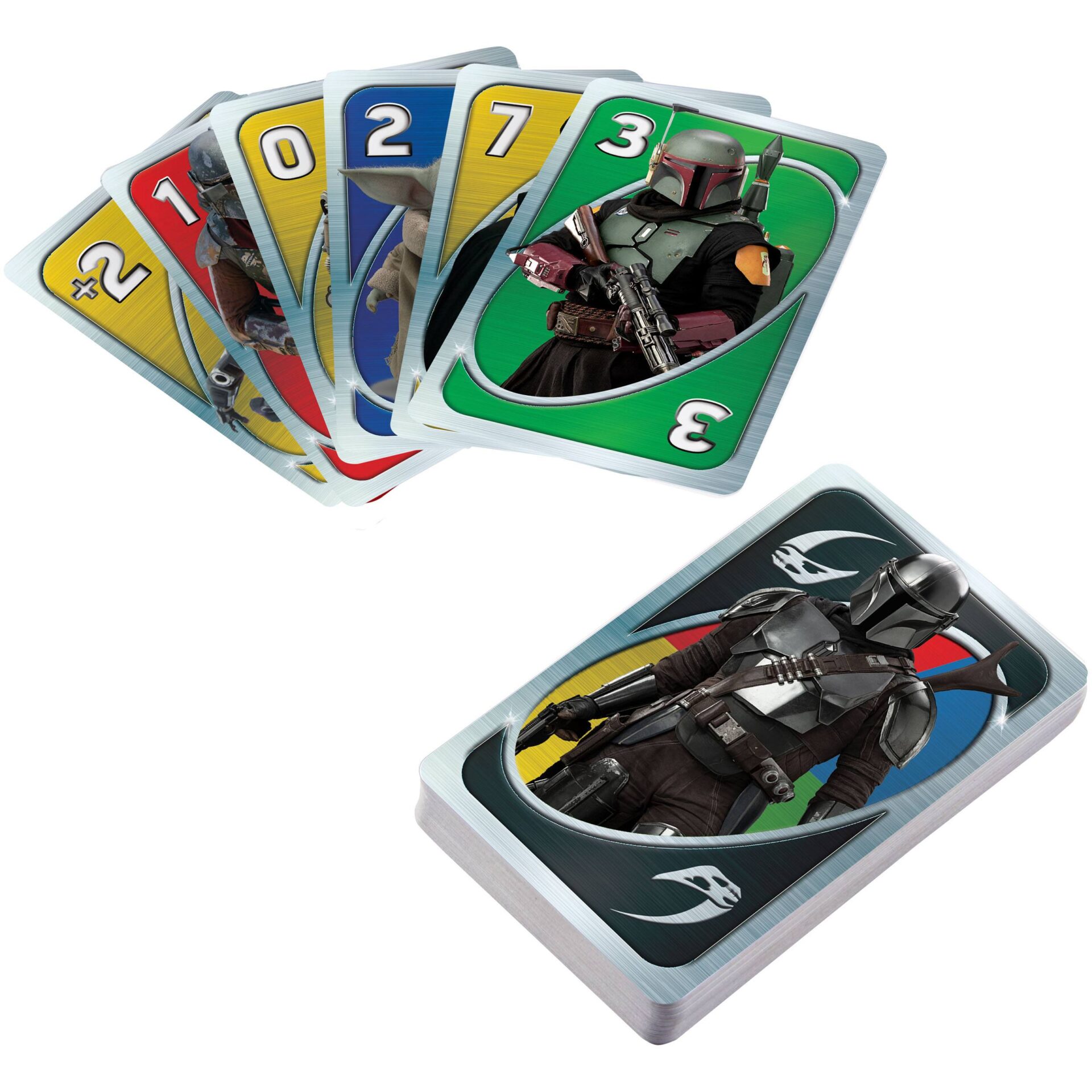 Star Wars The Mandalorian UNO Carte da gioco - immagine 5