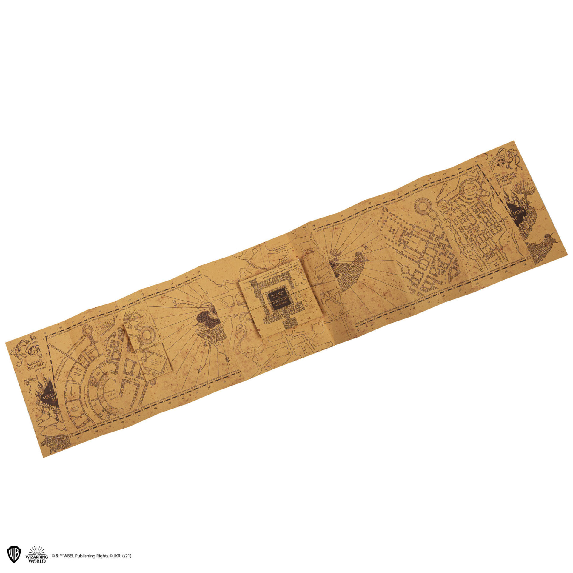 Harry Potter Mappa del Malandrino Marauder’s Map Cancelleria quaderno - immagine 9