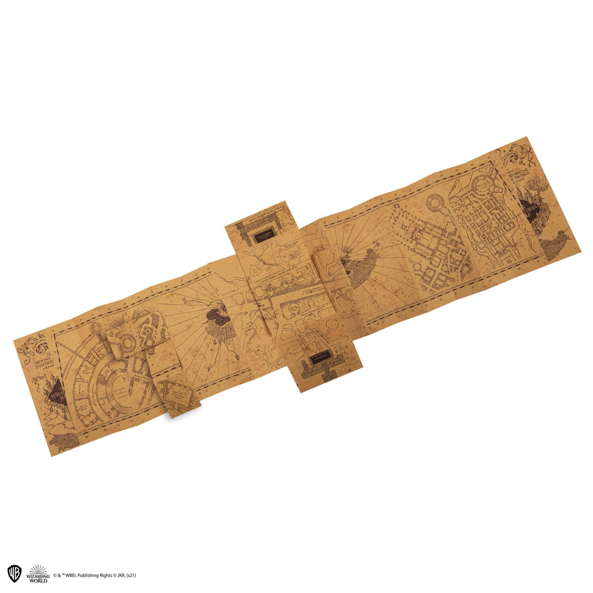 Harry Potter Mappa del Malandrino Marauder’s Map Cancelleria quaderno - immagine 7