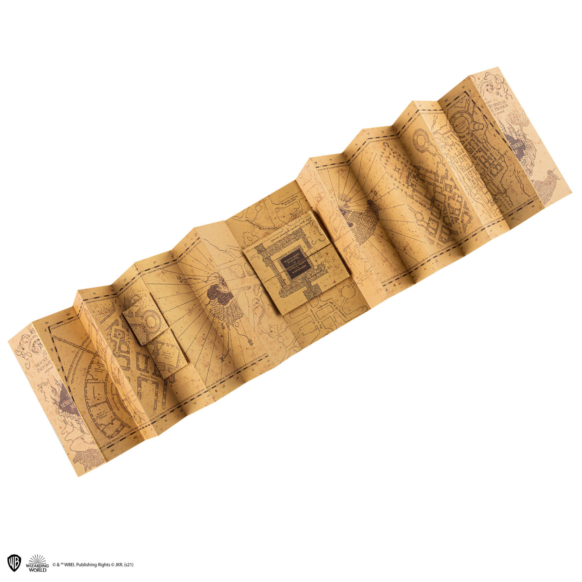 Harry Potter Mappa del Malandrino Marauder’s Map Cancelleria quaderno - immagine 3