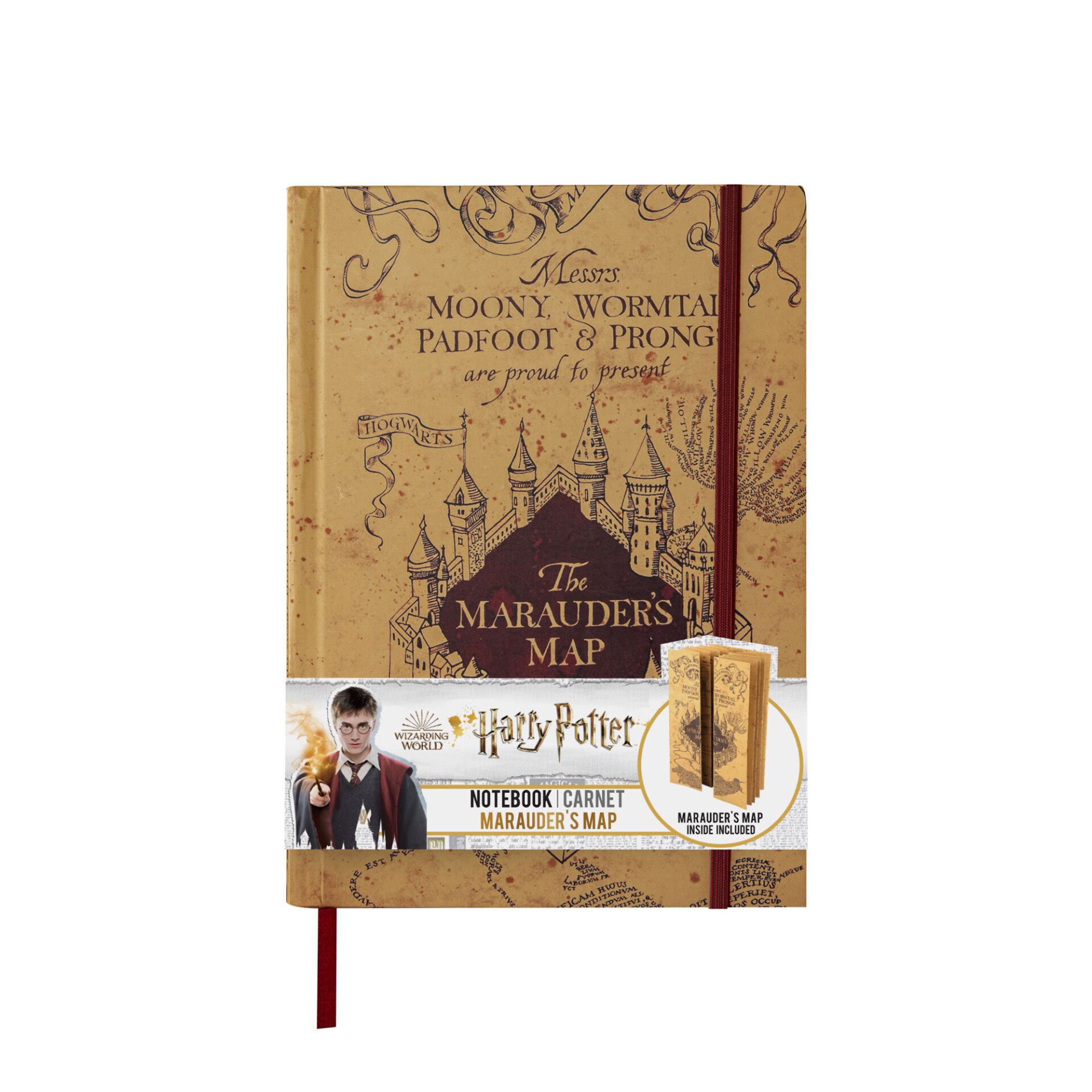 Harry Potter Mappa del Malandrino Marauder’s Map Cancelleria quaderno - immagine 13