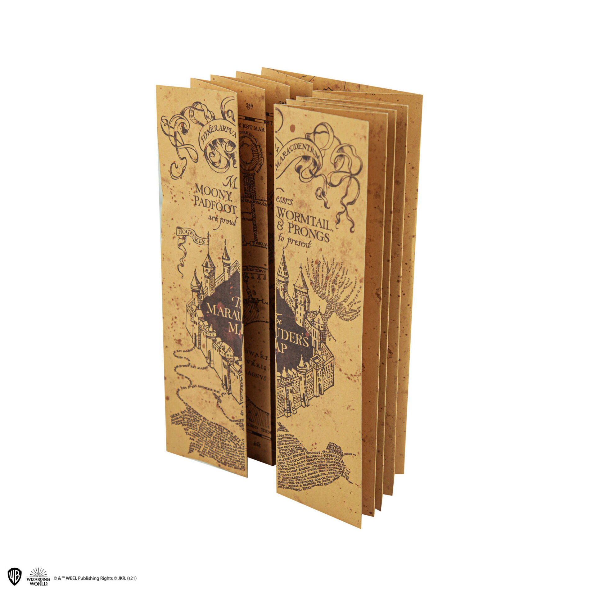 Harry Potter Mappa del Malandrino Marauder’s Map Cancelleria quaderno - immagine 11