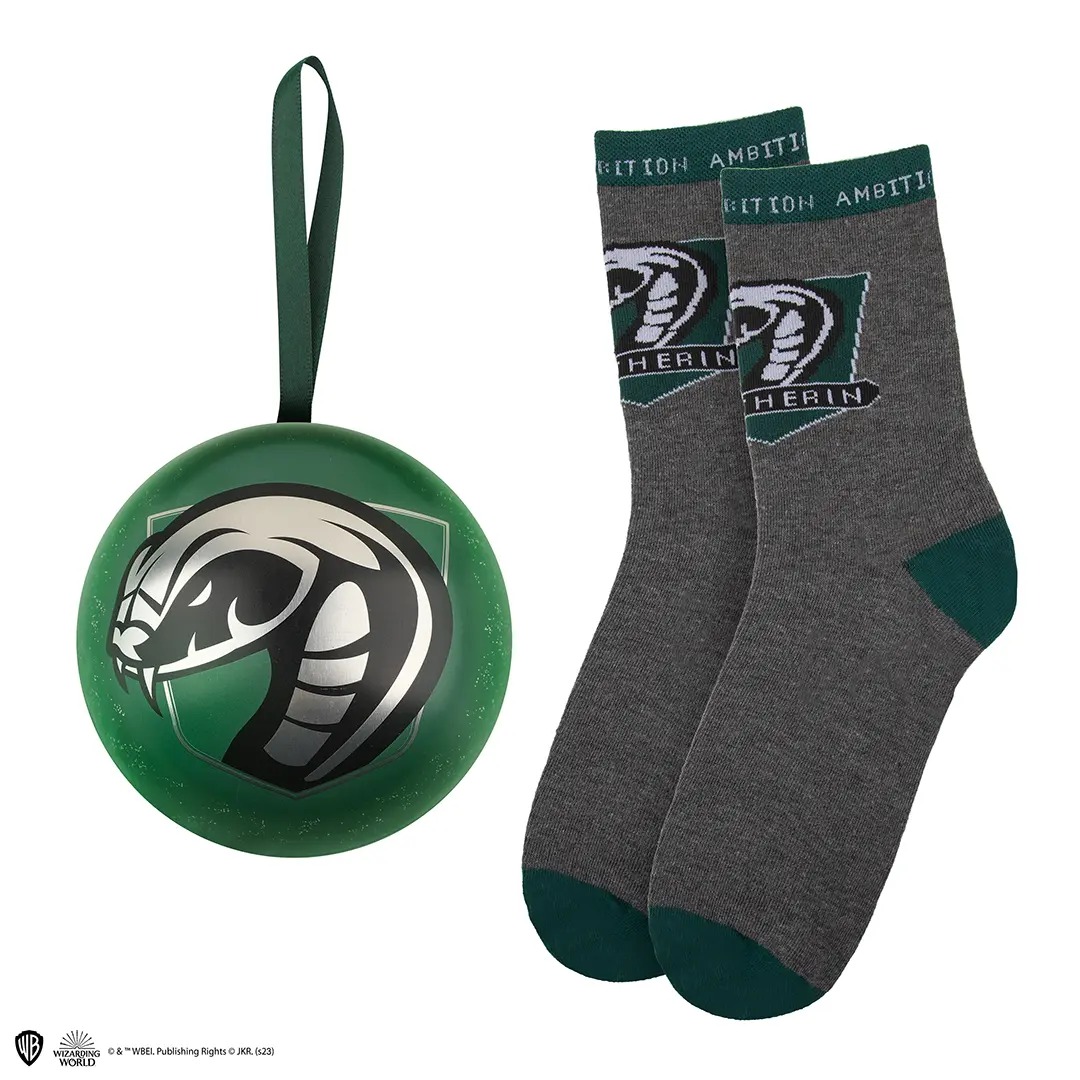 Harry Potter Pallina di Natale e Calze Serpeverde - immagine 3