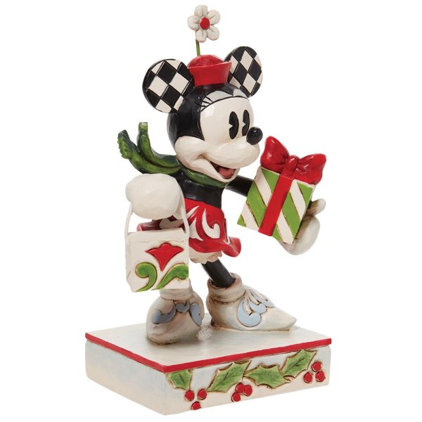 Walt Disney Jim Shore Minnie con borsa e statuetta regalo - immagine 3