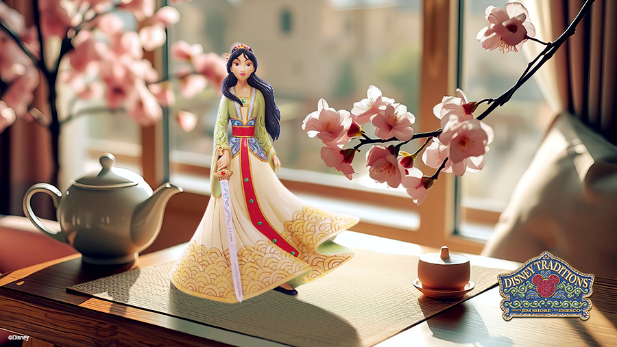 Walt Disney Deluxe Statua Mulan - immagine 3