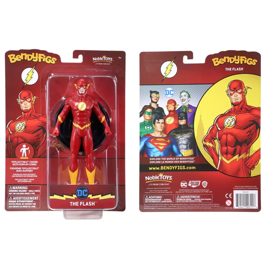 Flash - personaggio Toyllectible Bendyfigs - DC comics - immagine 3