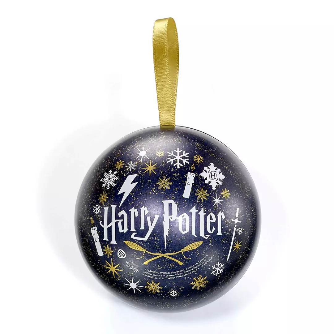 Harry Potter Pallina di Natale e Orecchini Castello di Hogwarts - immagine 2