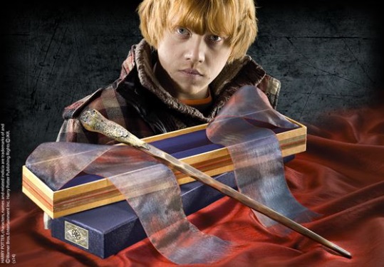 Harry Potter Bacchetta Magica Ollivander Ron Weasley - immagine 2