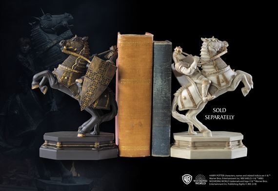 Fermalibri Cavallerizzo nero - Scacchiera degli stregoni - Sfida finale - Harry Potter - immagine 5