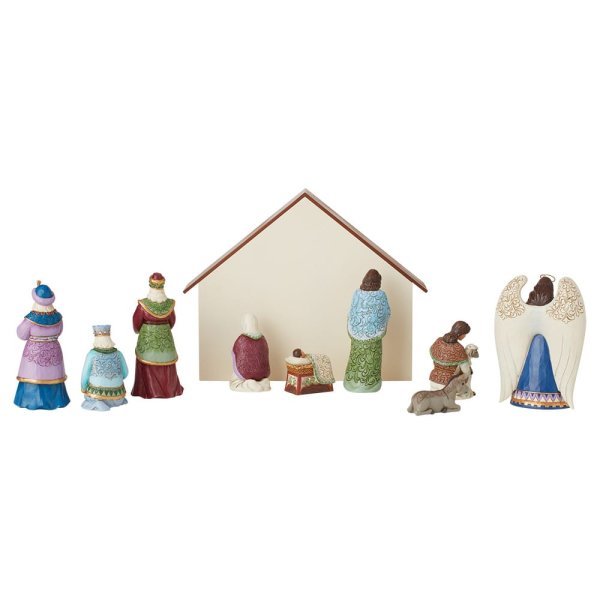 Set Natività da 10 Statuine di Jim Shore - immagine 2
