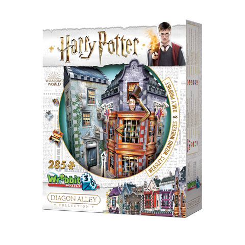 Harry Potter 3D Puzzle DAC Weasley's Wizard Wheezes & Daily Prophet - immagine 2