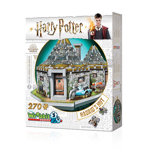 Harry Potter - Hagrid’s Hut - Wrebbit 3D puzzle - immagine 3