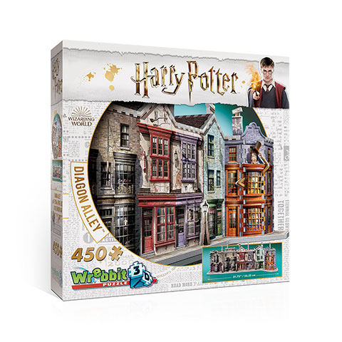 Harry Potter ™ - Diagon Alley - Puzzle 3D di Wrebbit - immagine 2