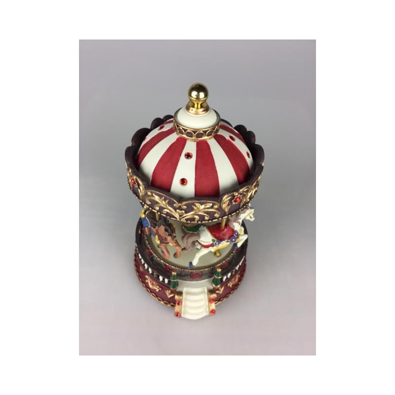 Giostra Carillon cavalli pietre rosse - immagine 3