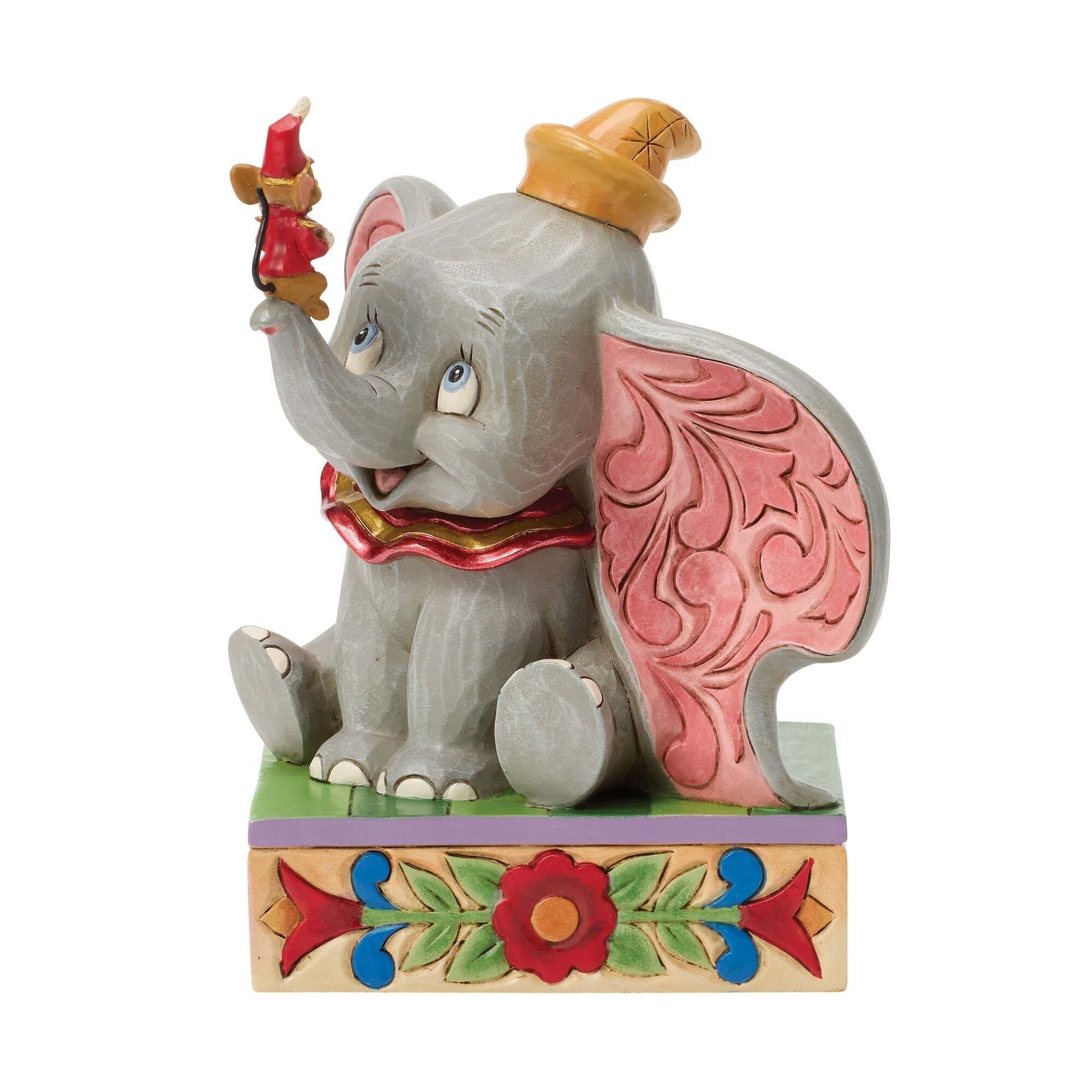 Walt Disney Jim Shore Statuetta Dumbo E Timothy Disney Traditions - immagine 6