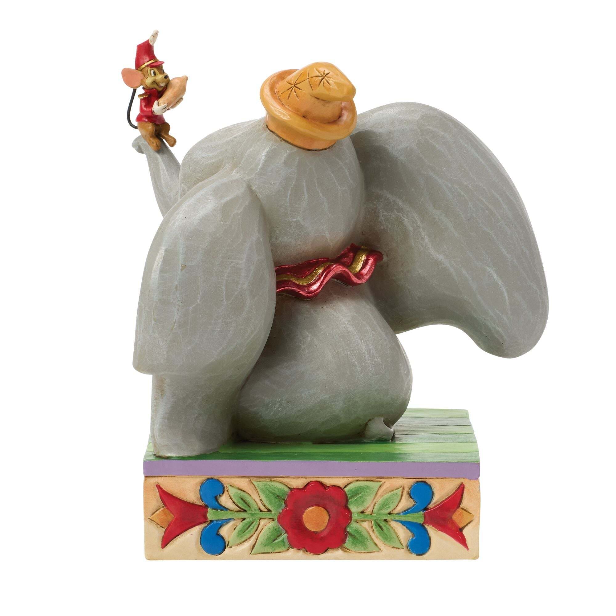 Walt Disney Jim Shore Statuetta Dumbo E Timothy Disney Traditions - immagine 5