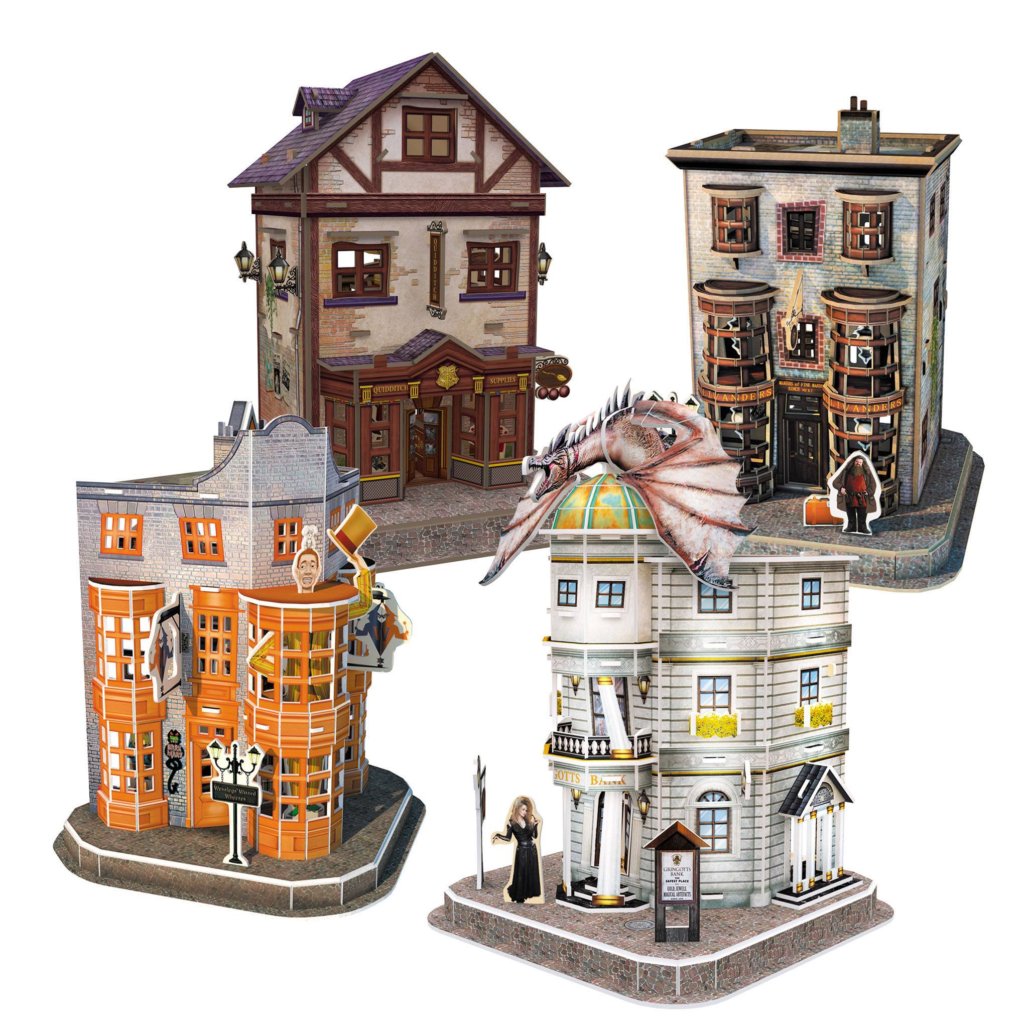 Harry Potter Puzzle 3D Diagon Alley Set - immagine 6