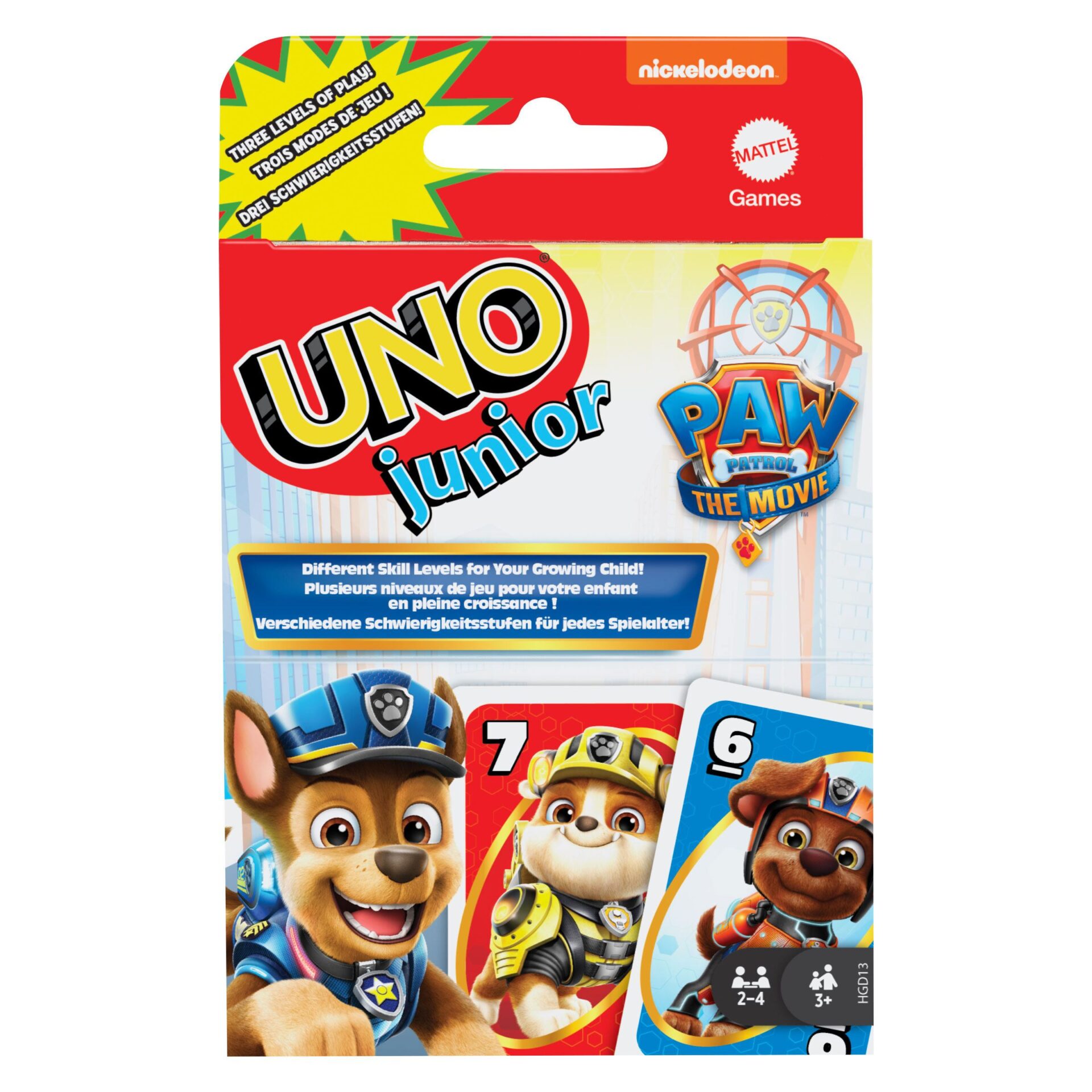 Paw Patrol UNO Junior Carte da gioco